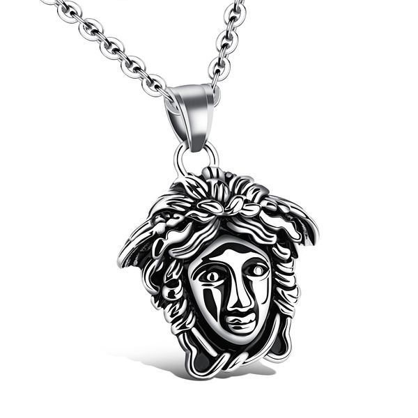 zhf jewelry fashion jewelry male accessories stainless steel plating gold vintage goddess head charm men pendant necklace link chain gx1071, Silver
zhf jewelry fashion jewelry male accessories stainless steel plating gold vintage goddess head charm men pendant necklace link chain gx1071, Silver