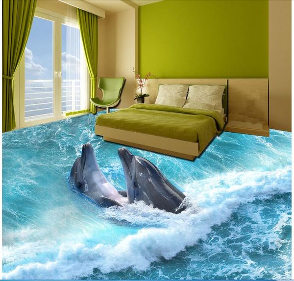 3d pvc flooring custom p waterproof floor wall sticker dolphin wave bathroom home decor 3d wall murals wallpaper for living room
3d pvc flooring custom p waterproof floor wall sticker dolphin wave bathroom home decor 3d wall murals wallpaper for living room