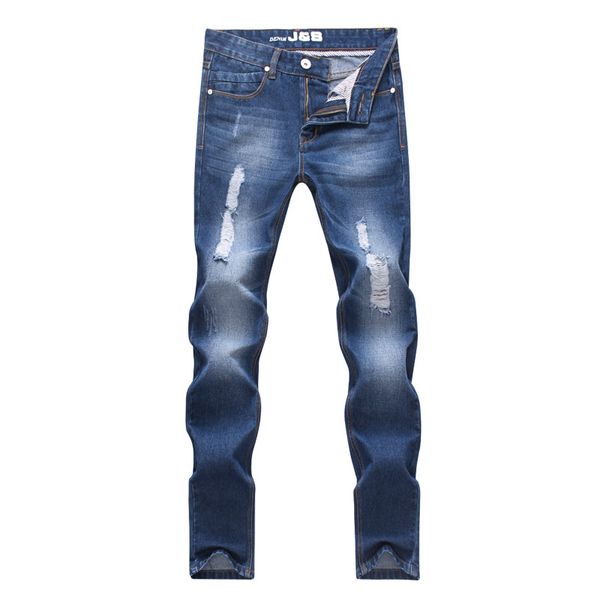 wholesale-men's jeans european style minimalist fashion loose hole straight jeans 2016 new men casual clothing big yards, Blue
wholesale-men's jeans european style minimalist fashion loose hole straight jeans 2016 new men casual clothing big yards, Blue