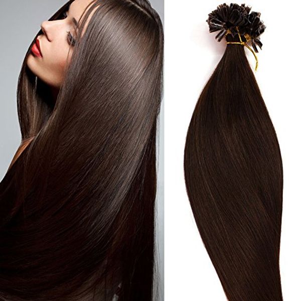 16''-26'' 0.8g/strand 200s/lot #2 darkbrown u tip human hair extensions keratin pre bonded u/nail tip 100% remy real hum
16''-26'' 0.8g/strand 200s/lot #2 darkbrown u tip human hair extensions keratin pre bonded u/nail tip 100% remy real hum