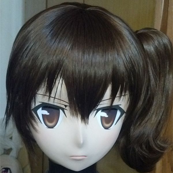 c2-022) full head anime kig mask cosplay kigurumi with wig classic halloween fetish crossdresser in party masks, Black;red
c2-022) full head anime kig mask cosplay kigurumi with wig classic halloween fetish crossdresser in party masks, Black;red