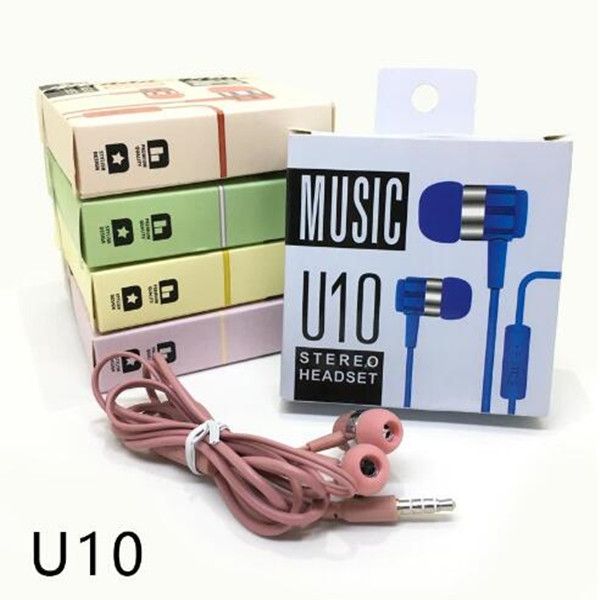 U10 3 5mm headphone in ear earphone with mic and remote tereo head et for iphone 6 am ung 7 6 note 7
U10 3 5mm headphone in ear earphone with mic and remote tereo head et for iphone 6 am ung 7 6 note 7