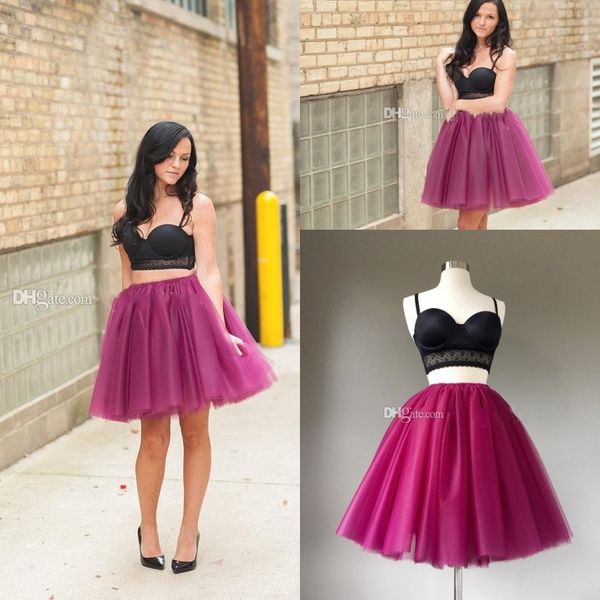 2016 short mini grape purple skirts women party dresses layered tulle tutu a line fashion skirts, Black
2016 short mini grape purple skirts women party dresses layered tulle tutu a line fashion skirts, Black