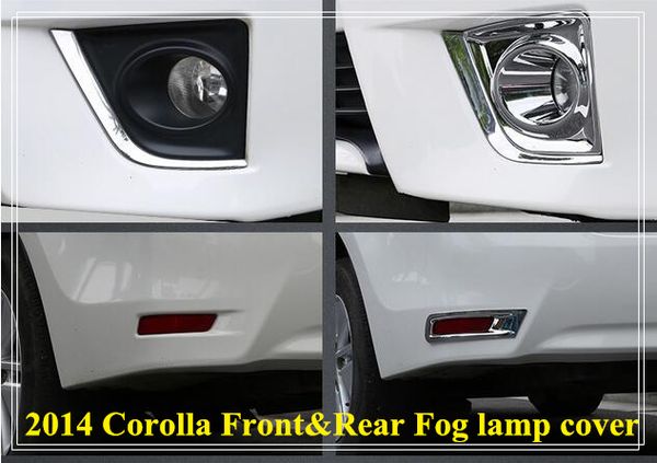abs chrome 2pcs rear fog lamp cover, rear fog light trim for toyota corolla 2014
abs chrome 2pcs rear fog lamp cover, rear fog light trim for toyota corolla 2014
