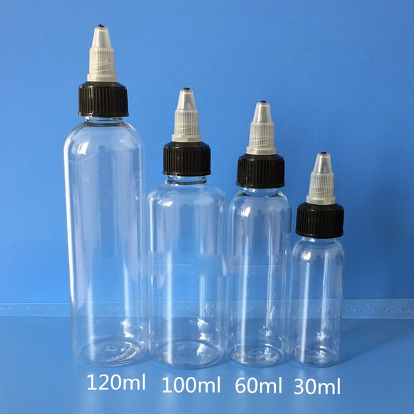 PET Clear 30ml 60ml 100ml 120ml Empty Pet Bottles Beak Bottle E juice Plastic Dropper Bottles with Twist Off Caps Free DHL
PET Clear 30ml 60ml 100ml 120ml Empty Pet Bottles Beak Bottle E juice Plastic Dropper Bottles with Twist Off Caps Free DHL