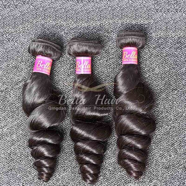 natural human hair extensions loose wave humanhair double weft brazilian bundles wefts grade full bundles, Black
natural human hair extensions loose wave humanhair double weft brazilian bundles wefts grade full bundles, Black