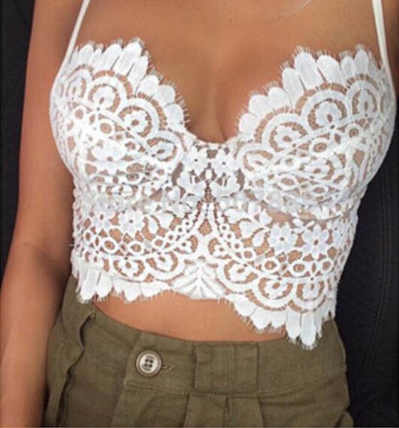wholesale-bra lace tube camisa feminina plus size crop lace bralette crochet hollow women's short camisole bandeau, White
wholesale-bra lace tube camisa feminina plus size crop lace bralette crochet hollow women's short camisole bandeau, White