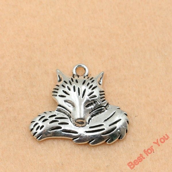 20pcs tibetan silver tone fox charms pendants for jewelry making handmade 29x25mm jewelry making, Bronze;silver
20pcs tibetan silver tone fox charms pendants for jewelry making handmade 29x25mm jewelry making, Bronze;silver
