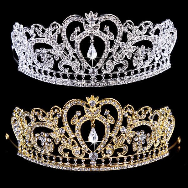prettybaby new royal luxury shining rhinestone baroque wedding crowns bridal veil tiara crown headband high quality, Blue
prettybaby new royal luxury shining rhinestone baroque wedding crowns bridal veil tiara crown headband high quality, Blue