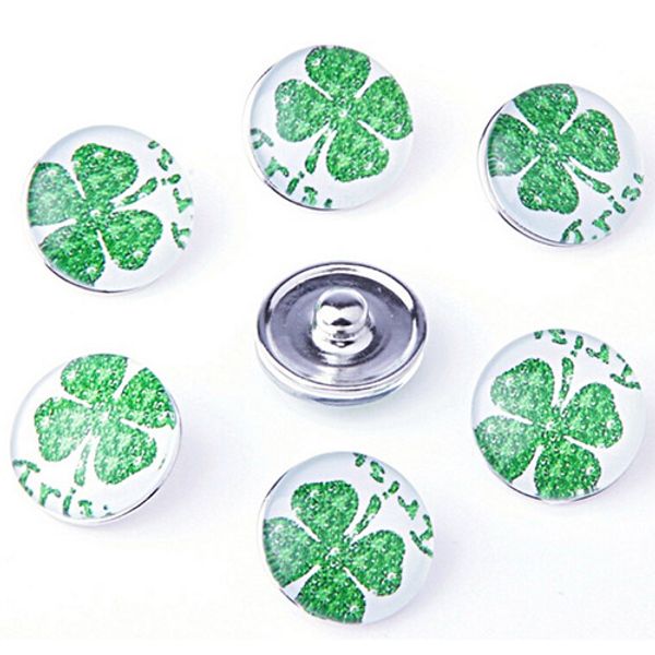 10pcs clover women's 18mm button ginger snap charms jewelry interchangeable jewerly charms pendants necklace mixes 2016 charms, Bronze;silver
10pcs clover women's 18mm button ginger snap charms jewelry interchangeable jewerly charms pendants necklace mixes 2016 charms, Bronze;silver
