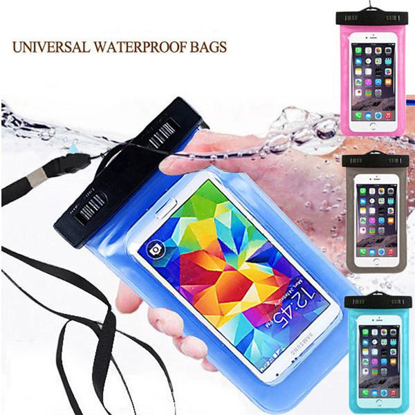 AAA Quality Clear Waterproof Pouch Dry Case Cover For Diving Swimming Sports For 4.8-6.0 inch Phone Camera Mobile phone Waterproof Bags
AAA Quality Clear Waterproof Pouch Dry Case Cover For Diving Swimming Sports For 4.8-6.0 inch Phone Camera Mobile phone Waterproof Bags