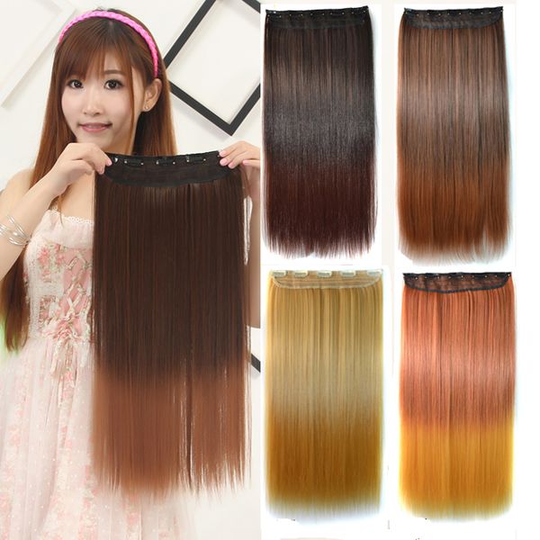 сара моды прямой зажим в наращивание волос длинные 60см, 24" , 120g brown постижи синтетические части волос extensions, Black;brown
сара моды прямой зажим в наращивание волос длинные 60см, 24" , 120g brown постижи синтетические части волос extensions, Black;brown