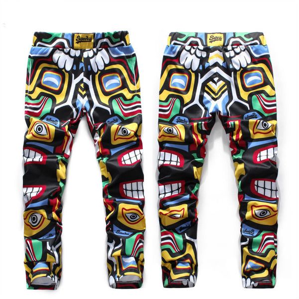 wholesale-new fall trend of indian men and women couples suite mayan totem pants ing, Black
wholesale-new fall trend of indian men and women couples suite mayan totem pants ing, Black