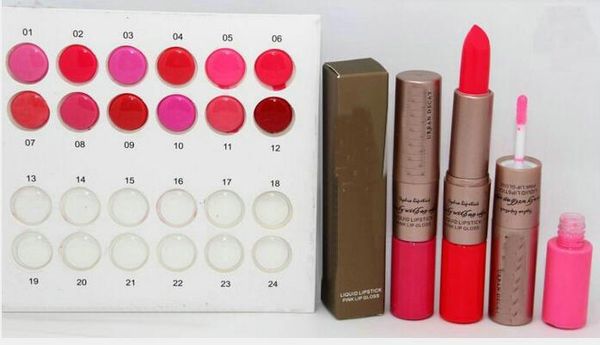 free shipping!2018 new High quality waterproof makeup 2in1 lipstick & lip gloss Different color(10pcs lot)
free shipping!2018 new High quality waterproof makeup 2in1 lipstick & lip gloss Different color(10pcs lot)