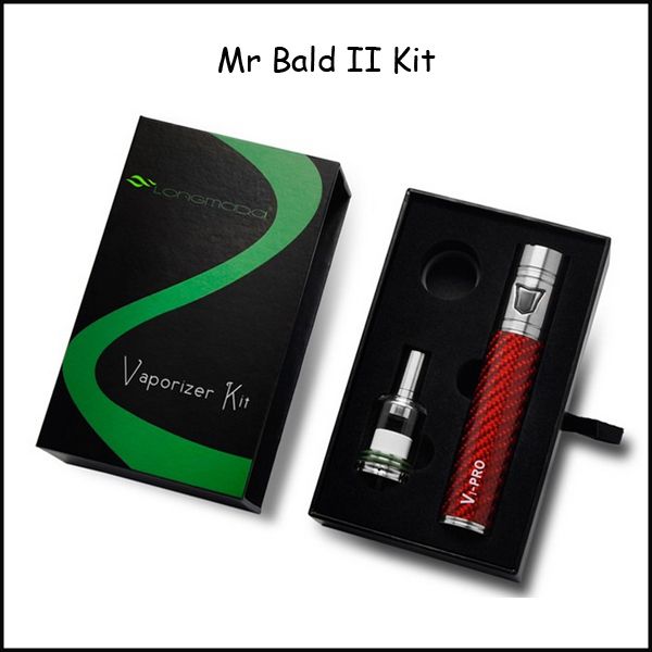 Hot selling Mr Bald II Kit with 2200mAh VI-Pro battery and Mr Bald II Dry Herb Vaporizer Ceramic Coil DHL Free
Hot selling Mr Bald II Kit with 2200mAh VI-Pro battery and Mr Bald II Dry Herb Vaporizer Ceramic Coil DHL Free