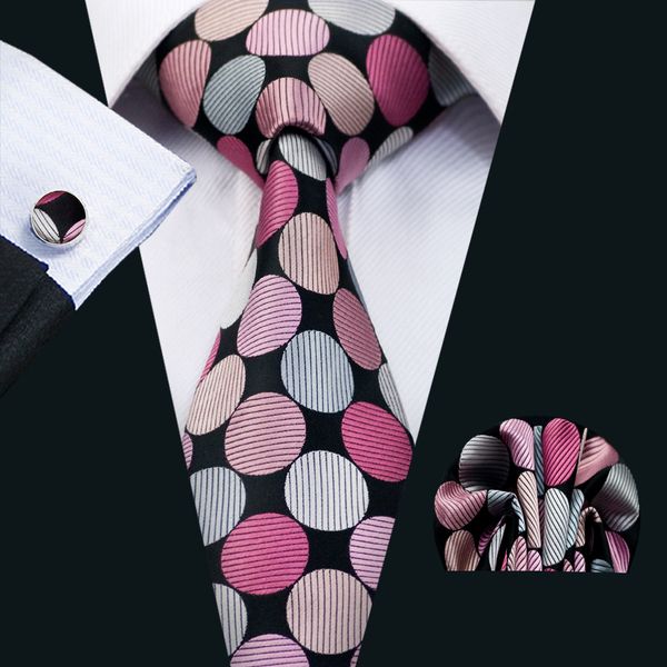 classic silk tie sets dot style men ties tie hanky cufflinks set jacquard woven business work formal meeting leisure n-1399, Black;blue
classic silk tie sets dot style men ties tie hanky cufflinks set jacquard woven business work formal meeting leisure n-1399, Black;blue