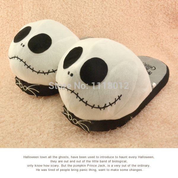 wholesale-anime cosplay cartoon nightmare before christmas jack skellington slippers brand slippers plush home cute winter slipper, Silver
wholesale-anime cosplay cartoon nightmare before christmas jack skellington slippers brand slippers plush home cute winter slipper, Silver