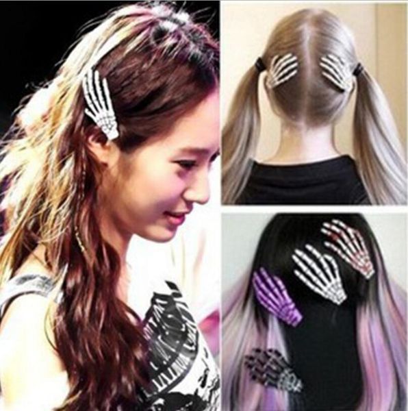 halloween skeleton claws skull hand hair clip hairpin zombie punk horror hairwear hairpin bobby pin hand bone hairpin hair clips, Golden;silver
halloween skeleton claws skull hand hair clip hairpin zombie punk horror hairwear hairpin bobby pin hand bone hairpin hair clips, Golden;silver