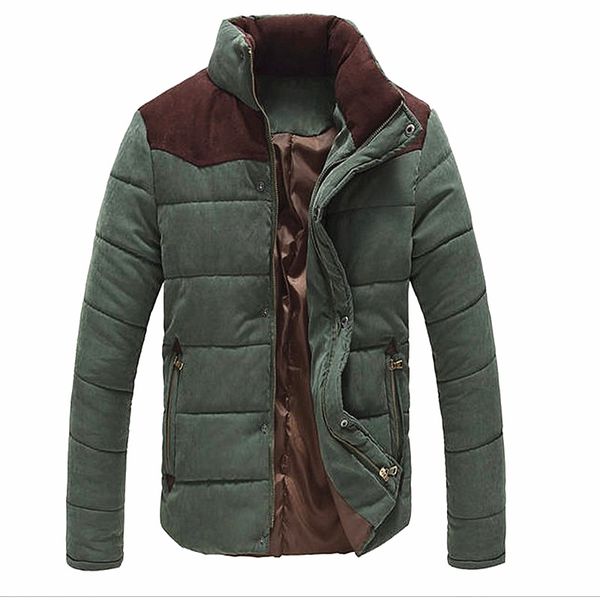 fall-autumn winter new fashion mens casual warm coat jacket thermal wadded splice jacket thickening cotton-padded coats plus size, Black
fall-autumn winter new fashion mens casual warm coat jacket thermal wadded splice jacket thickening cotton-padded coats plus size, Black
