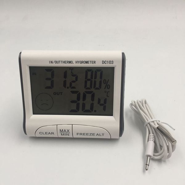 household digital thermometer hygrometer with lcd screen useful indoor and outdoor max min temperature humidity measuring device
household digital thermometer hygrometer with lcd screen useful indoor and outdoor max min temperature humidity measuring device