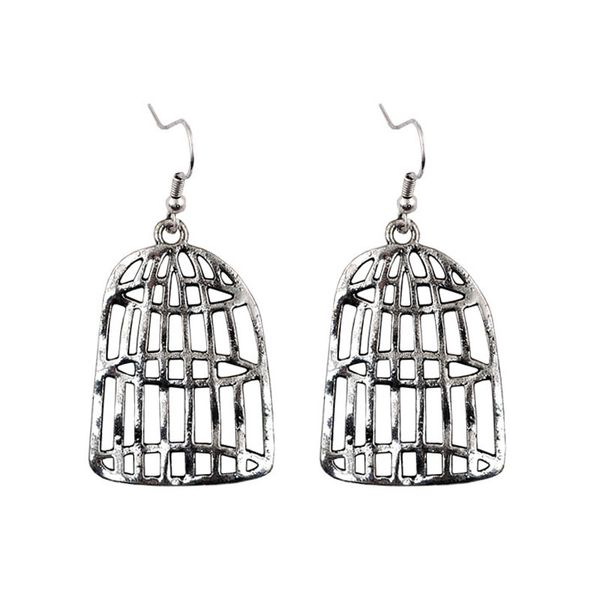 fashion style retro small earrings jewelry alloy cage pendant earrings 1pair/lot drop shipping, Silver
fashion style retro small earrings jewelry alloy cage pendant earrings 1pair/lot drop shipping, Silver