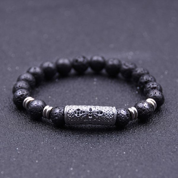 wholesale women men natural lava stone bracelets reiki chakra healing balance beads gift charm yoga jewelry, Black
wholesale women men natural lava stone bracelets reiki chakra healing balance beads gift charm yoga jewelry, Black
