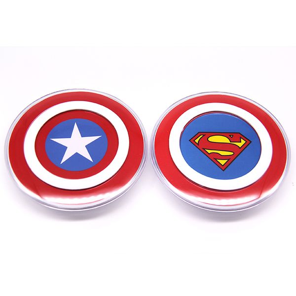 qi wireless charger pad for galaxy s6 note5 america iron man wireless charger pad with retail package
qi wireless charger pad for galaxy s6 note5 america iron man wireless charger pad with retail package