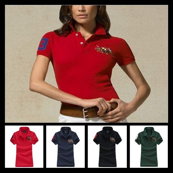 womens ladies striped poloshirt cotton females shirts polo raph camisa damen polo hemd polo femme cheval, White
womens ladies striped poloshirt cotton females shirts polo raph camisa damen polo hemd polo femme cheval, White