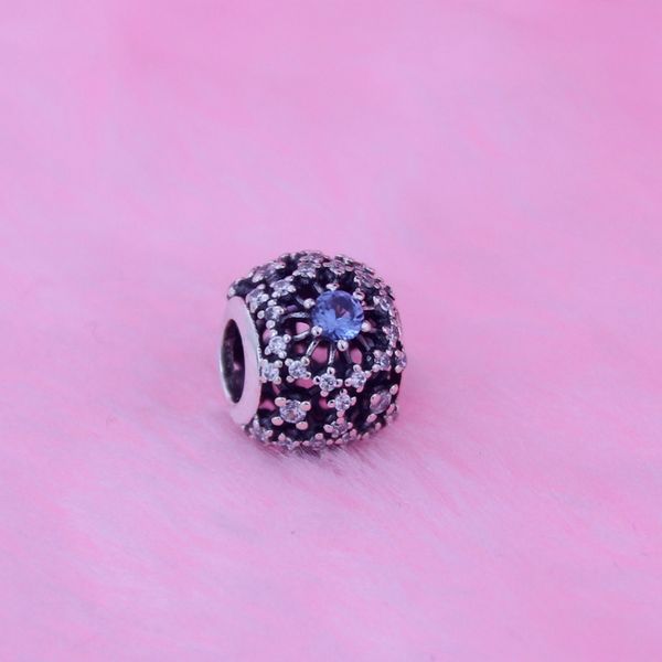 loose beads fits for pandora bracelets 925 sterling silver beads openwork snowflake silver charm with fancy light blue and clear cz women, Black
loose beads fits for pandora bracelets 925 sterling silver beads openwork snowflake silver charm with fancy light blue and clear cz women, Black