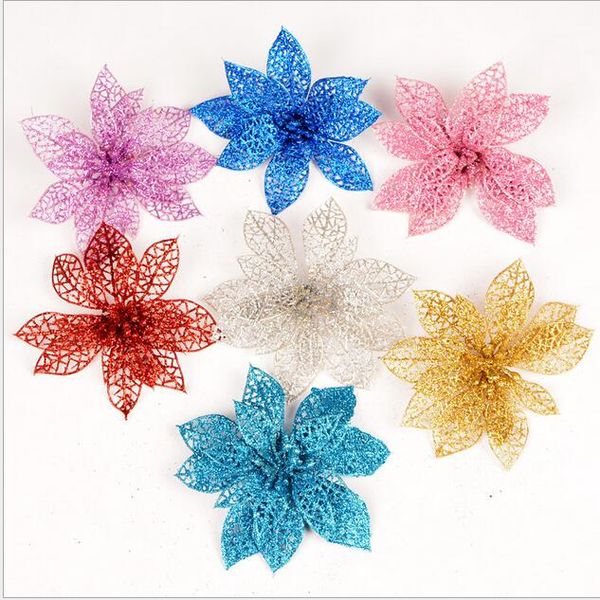 glitter hollow flowers wedding party decor christmas flowers tree decoration 10cm gold pink blue silver new 6 color
glitter hollow flowers wedding party decor christmas flowers tree decoration 10cm gold pink blue silver new 6 color