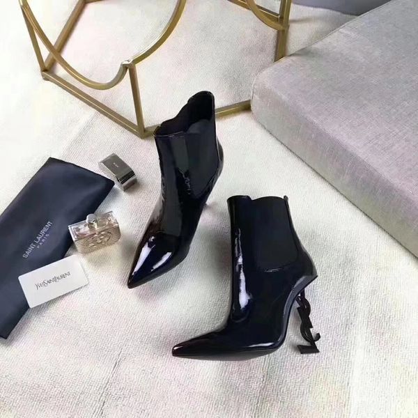 Марка Дизайнер Женские Модные Сапоги Лакированная кожа Высокие каблуки Заострен
Марка Дизайнер Женские Модные Сапоги Лакированная кожа Высокие каблуки Заострен