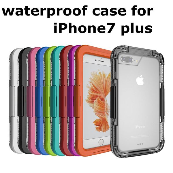 PC + Silicone Waterproof Shockproof Rubber Case Protective Cover For Apple iPhone 7 Plus 5.5" New
PC + Silicone Waterproof Shockproof Rubber Case Protective Cover For Apple iPhone 7 Plus 5.5" New