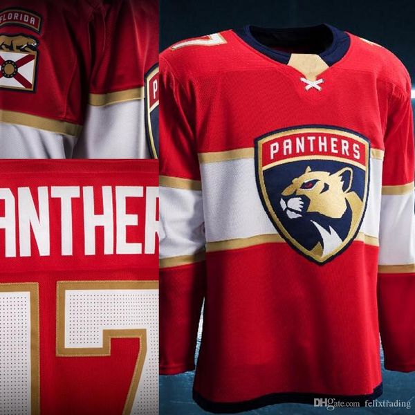 2017-2018 Season Custom Florida Panthers Nick Bjugstad Denis Malgin Kyle Rau Jussi Jokinen Thomas Vanek Jaromir Jagr Jason Demers Jersey
2017-2018 Season Custom Florida Panthers Nick Bjugstad Denis Malgin Kyle Rau Jussi Jokinen Thomas Vanek Jaromir Jagr Jason Demers Jersey