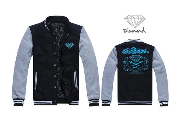 s-5xl new mixed colors jacket diamond supply baseball cloth brand hip hop men hoodies 6443, Black
s-5xl new mixed colors jacket diamond supply baseball cloth brand hip hop men hoodies 6443, Black