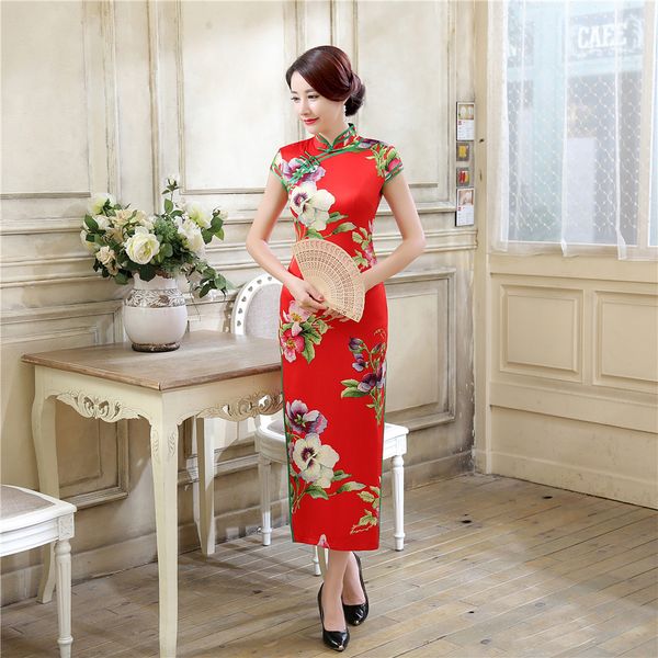 Shanghai Story высококачественный длинный Cheongsam Искусственного шелка с принтом Cheongsam Qipa
Shanghai Story высококачественный длинный Cheongsam Искусственного шелка с принтом Cheongsam Qipa