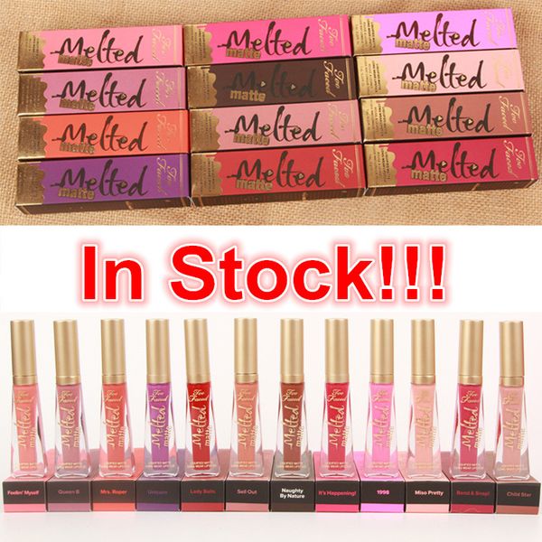 melted matte liquified lipsticks makeup famous brand faced 12 colors matte lip gloss glosses makeup lipsticks dhl ing
melted matte liquified lipsticks makeup famous brand faced 12 colors matte lip gloss glosses makeup lipsticks dhl ing