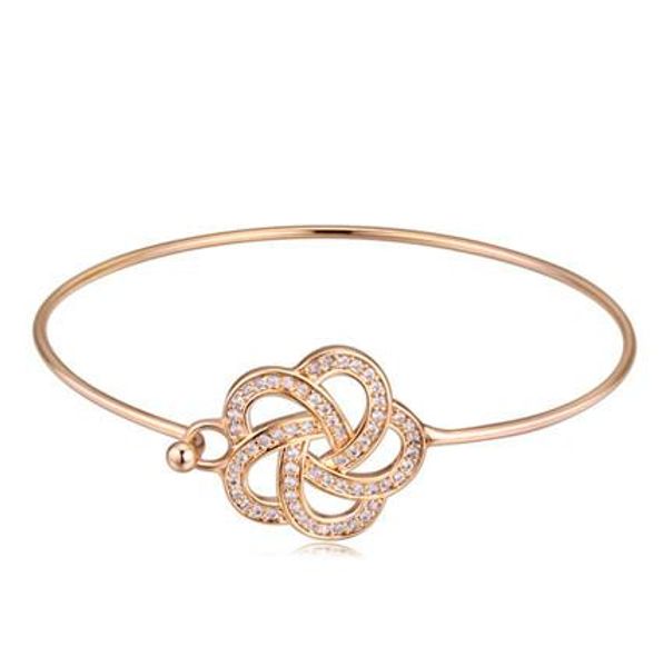 bnagles bracelets fashion women exquisite luxury quality zircon 18k gold plated sweet flower wedding bracelets wholesale tbr019, Black
bnagles bracelets fashion women exquisite luxury quality zircon 18k gold plated sweet flower wedding bracelets wholesale tbr019, Black