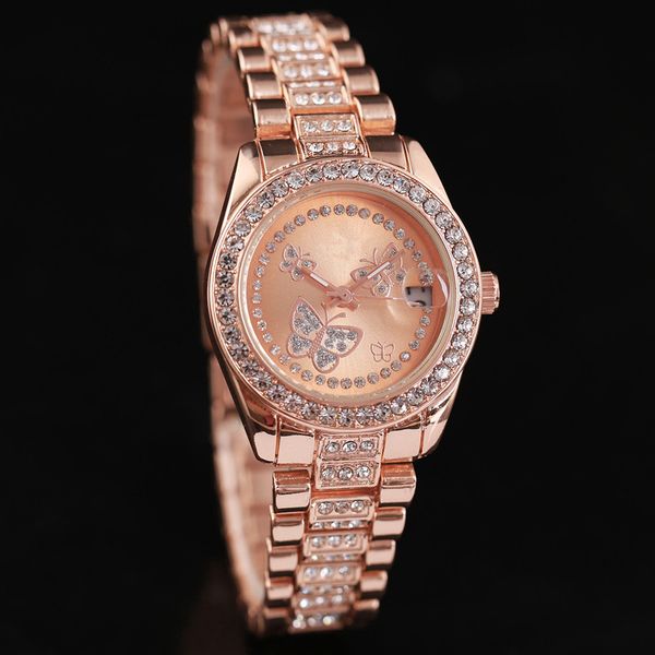 Hot Sale Women Watches Ladies Fashion Dress Watch Rhinestone Diamond inlay Clock dial woman Quartz Watches High quality new Watches
Hot Sale Women Watches Ladies Fashion Dress Watch Rhinestone Diamond inlay Clock dial woman Quartz Watches High quality new Watches