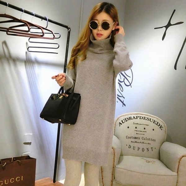 wholesale- womens 2016 autumn sweater women sweaters and pullovers knitted winter oversized woman cashmere long dress turtleneck wool warm, White;black
wholesale- womens 2016 autumn sweater women sweaters and pullovers knitted winter oversized woman cashmere long dress turtleneck wool warm, White;black
