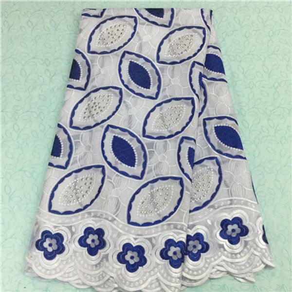 flower pattern african cotton lace fabric,white and blue swiss voile lace with stone for wedding dress bc63-5
flower pattern african cotton lace fabric,white and blue swiss voile lace with stone for wedding dress bc63-5