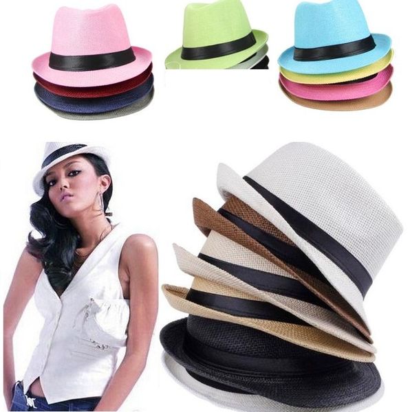 fashion men women sun caps straw hats soft panama straw hat outdoor stingy brim hats 6 colors choose party hats 4111
fashion men women sun caps straw hats soft panama straw hat outdoor stingy brim hats 6 colors choose party hats 4111