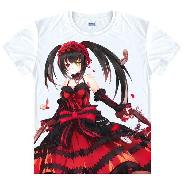 anime shirt date a live t-shirts multi-style short kurumi tokisaki yoshino cosplay motivs vintage printed shirts tee-style121-no03, White;black
anime shirt date a live t-shirts multi-style short kurumi tokisaki yoshino cosplay motivs vintage printed shirts tee-style121-no03, White;black