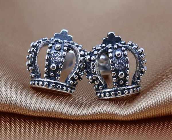 imperial crown stud earrings 100% 925 sterling silver earrings with clear cz fits for pandora jewelry fashion charms wholesale 1pair/lot, Golden;silver
imperial crown stud earrings 100% 925 sterling silver earrings with clear cz fits for pandora jewelry fashion charms wholesale 1pair/lot, Golden;silver