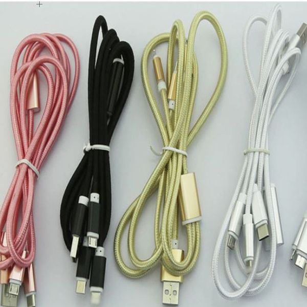 Type c u b cable 1 2m 3 in 1 micro u b charging cable nylon braided aluminium alloy for ip7 type c android
Type c u b cable 1 2m 3 in 1 micro u b charging cable nylon braided aluminium alloy for ip7 type c android