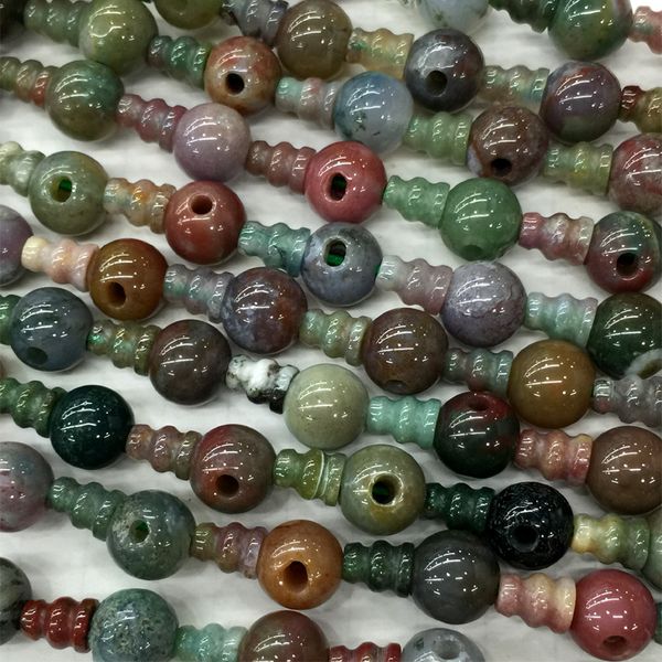 natural genuine rainbow fancy india agate pagoda tee buddha head tibet guru beads fit jewelry diy necklaces (10 beads/lot) 04229, Black
natural genuine rainbow fancy india agate pagoda tee buddha head tibet guru beads fit jewelry diy necklaces (10 beads/lot) 04229, Black