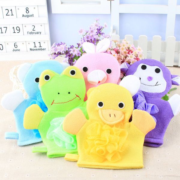Cute Animal Design Bathing Glove Duck Frog Rabbit Monkey Bear Bating Sponge Bathing Accessories Girls Favor 5pcs/lot P008
Cute Animal Design Bathing Glove Duck Frog Rabbit Monkey Bear Bating Sponge Bathing Accessories Girls Favor 5pcs/lot P008