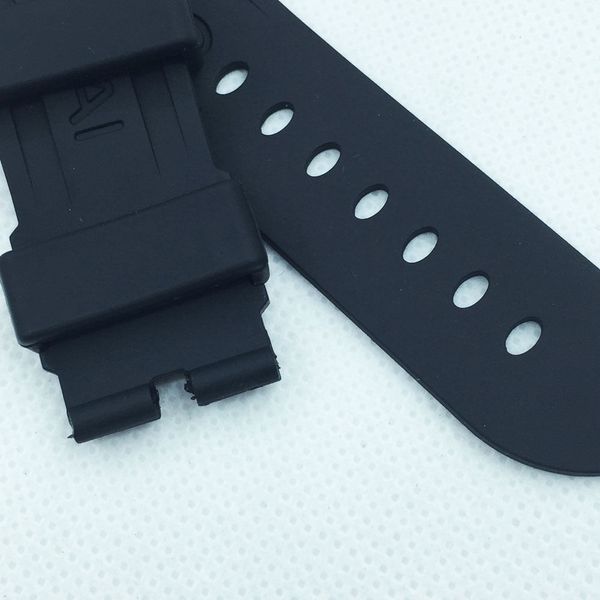 24mm 115mm 75mm fa hion black ilicone rubber water proof pam band trap for pam lunminor radiomir watch 
24mm 115mm 75mm fa hion black ilicone rubber water proof pam band trap for pam lunminor radiomir watch