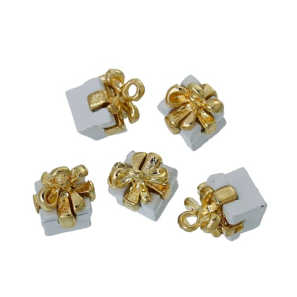 charm pendants box gold plated bowknot white painting 11mm( 3/8") x 9mm( 3/8"),10 pcs findings new jewelry making diy, Bronze;silver
charm pendants box gold plated bowknot white painting 11mm( 3/8") x 9mm( 3/8"),10 pcs findings new jewelry making diy, Bronze;silver