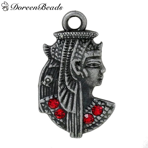 zinc metal alloy charms egyptian queen antique pewter red rhinestone 29mm(1 1/8") x 17mm( 5/8"), 10 pcs 2016 new jewelry makin, Bronze;silver
zinc metal alloy charms egyptian queen antique pewter red rhinestone 29mm(1 1/8") x 17mm( 5/8"), 10 pcs 2016 new jewelry makin, Bronze;silver