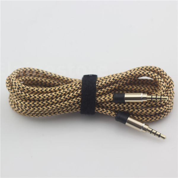 

неломаннм меаллиекий адапеѬ braid aux кабел 3,5 мм екеѬ ађдио ѬаиѬени мђж